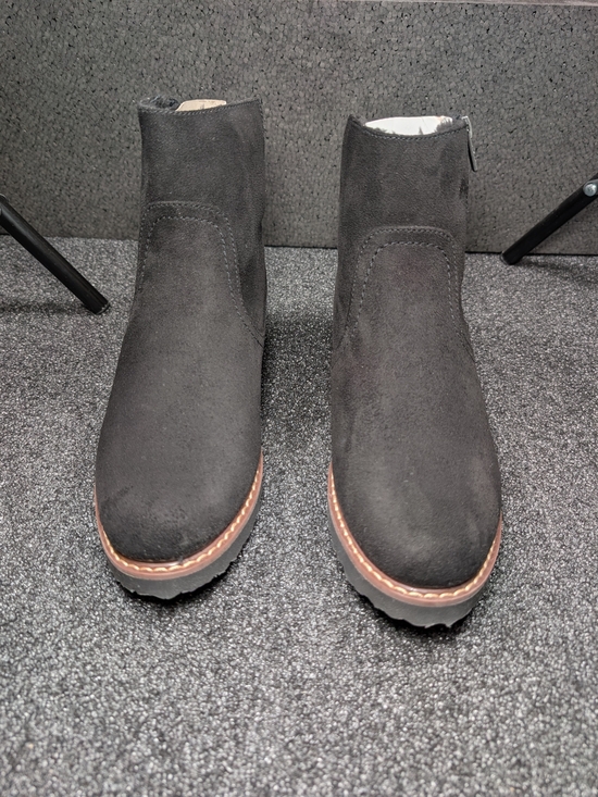 Roxy Shoes - ROXY Jovie Fur Women’s Size 9 Black Faux Fur Lined Ankle Boots NWT